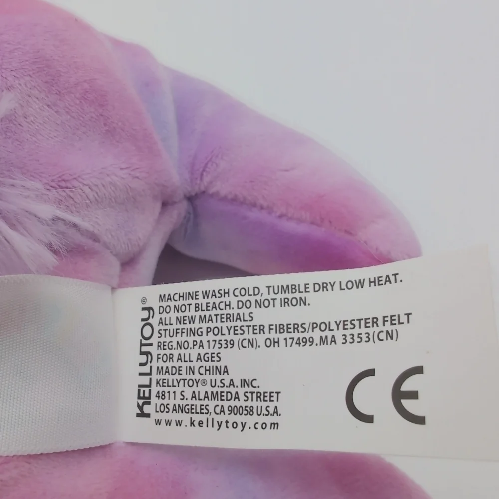 Purple and Pink Pegasus Squishmallows Plush Toy Stuffie